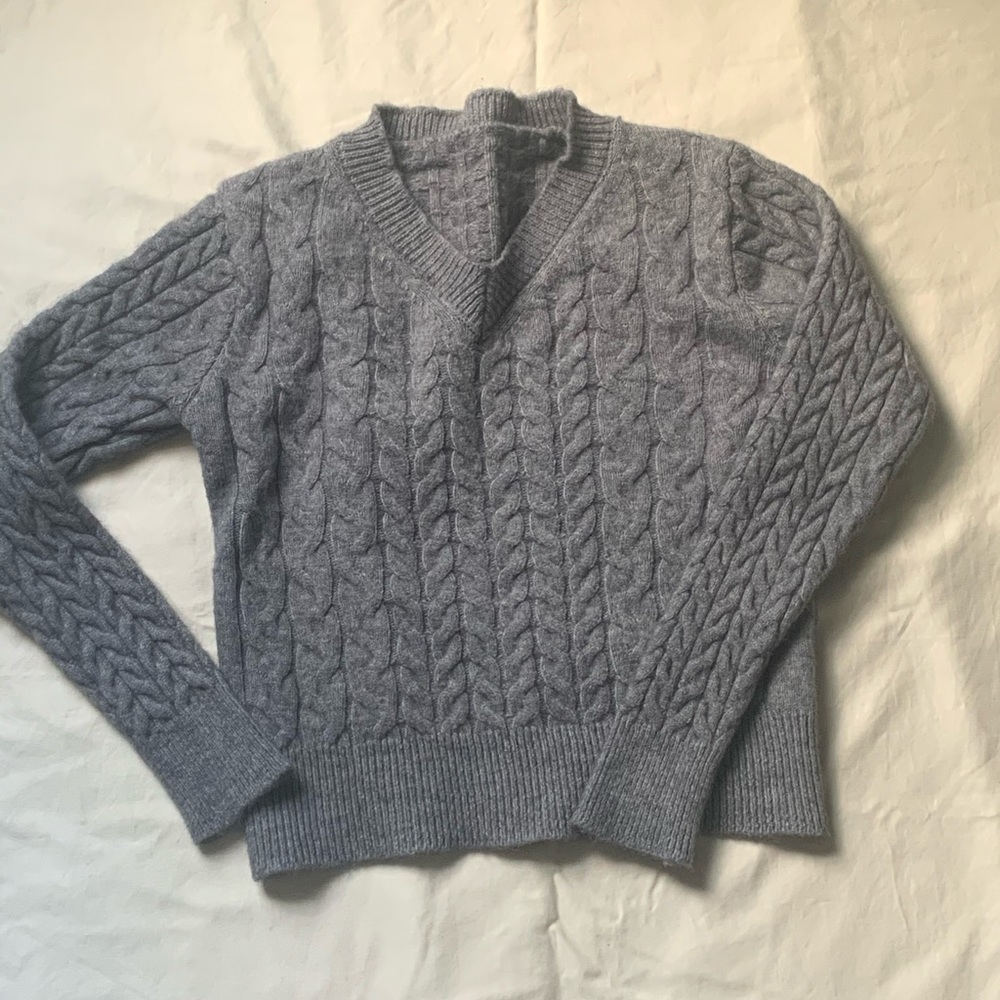 Grey sweater